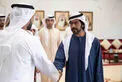 Khalifa bin Tahnoon bin Mohammed offers condolences on the passing of the wife of Saqr Saif Al Mehairbi