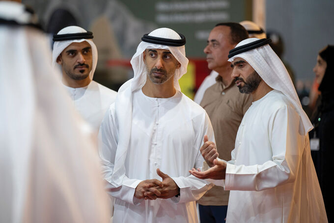 UAE President attends 21st Abu Dhabi International Hunting and Equestrian Exhibition