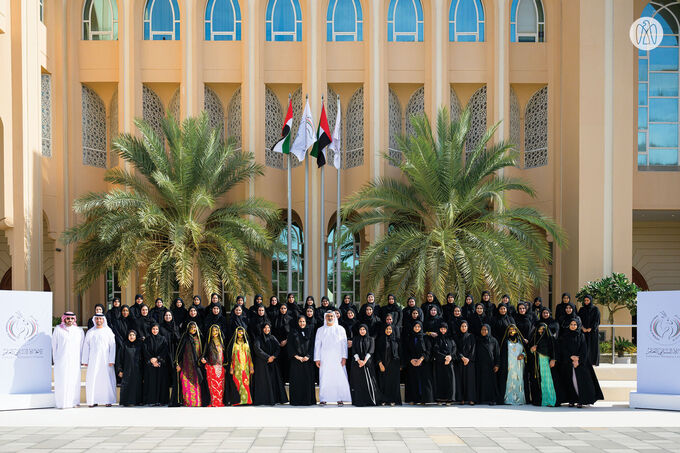 Khaled bin Mohamed bin Zayed visits General Women’s Union in Abu Dhabi