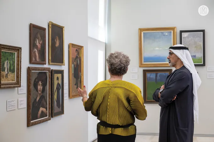 Crown Prince of Abu Dhabi visits National Gallery of Greece in Athens