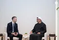 Khaled bin Mohamed bin Zayed meets Prime Minister of Montenegro at World Governments Summit