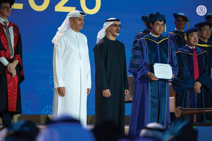 Khaled bin Mohamed bin Zayed attends Mohamed bin Zayed University of Artificial Intelligence 2026 commencement ceremony