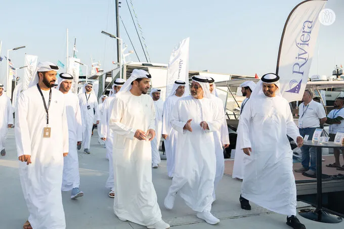 Hamdan bin Zayed visits 6th Abu Dhabi International Boat Show