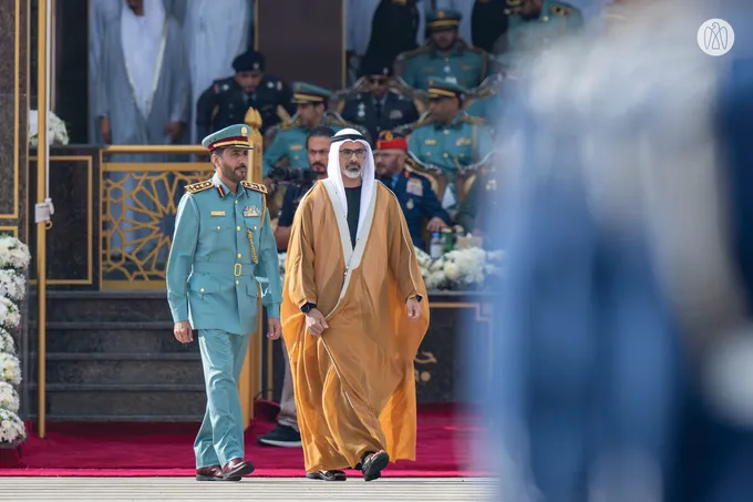 Under the patronage of the UAE President, Khaled bin Mohamed bin Zayed attends Police College graduation ceremony