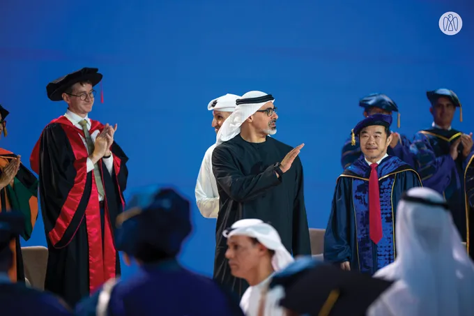 Khaled bin Mohamed bin Zayed attends Mohamed bin Zayed University of Artificial Intelligence 2026 commencement ceremony