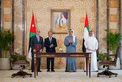 Mansour bin Zayed, Jordanian PM witness signing of agreement to develop railway network in Jordan, establish UAE–Jordan Railway Company