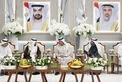 Hazza bin Zayed attends Khalifa Hadef Jouan Al Dhaheri wedding reception