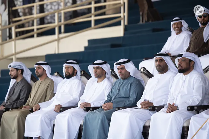 Hazza bin Hamdan bin Zayed honours winners of Al Dhafra Festival Camel Mazayna