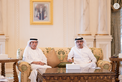V|Hazza bin Zayed receives delegation from UAE University