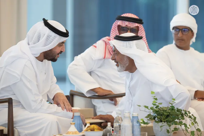 Hamdan bin Zayed receives citizens at Al Dhannah Palace and commends outstanding talent in Al Dhafra Region