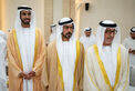 Mansour bin Zayed, Khaled bin Mohamed bin Zayed receive Crown Princes, sheikhs, well-wishers on Eid Al-Adha