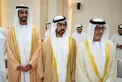 Mansour bin Zayed, Khaled bin Mohamed bin Zayed receive Crown Princes, sheikhs, well-wishers on Eid Al-Adha