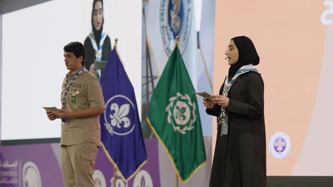 Khalifa bin Tahnoon bin Mohammed attends 31st Arab Scout Conference inauguration