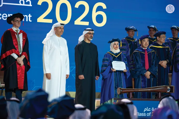 Khaled bin Mohamed bin Zayed attends Mohamed bin Zayed University of Artificial Intelligence 2026 commencement ceremony