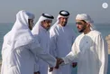 Hamdan bin Zayed reviews development projects on Dalma Island and meets with residents