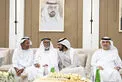 Khalifa bin Tahnoon bin Mohammed attends Humaid Rashed Al Shamsi wedding reception
