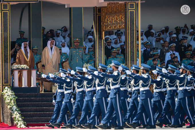 Under the patronage of the UAE President, Khaled bin Mohamed bin Zayed attends Abu Dhabi Police College graduation ceremony