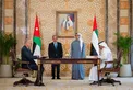 Mansour bin Zayed, Jordanian PM witness signing of agreement to develop railway network in Jordan, establish UAE–Jordan Railway Company