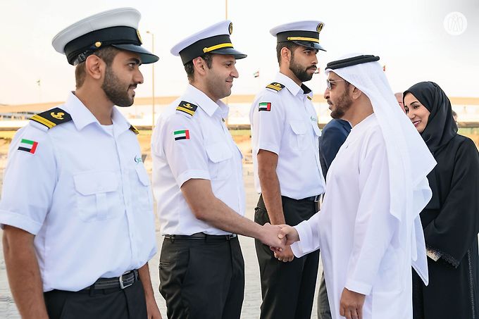 Hamdan bin Zayed Inaugurates the Environment Agency – Abu Dhabi’s Marine Research Vessel, ‘Jaywun’ 
