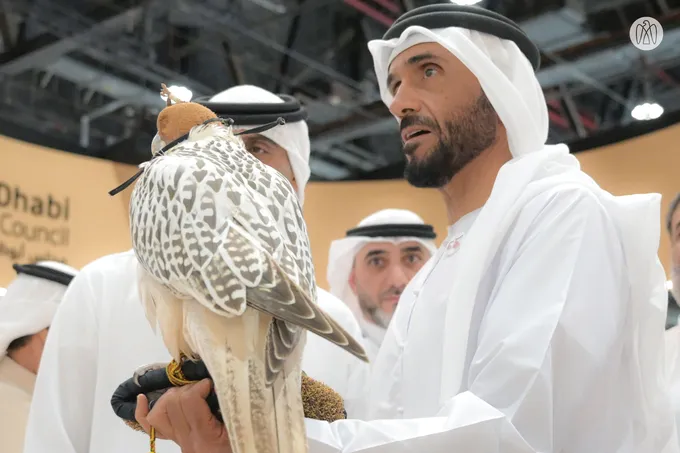 Nahyan bin Zayed visits 22nd Abu Dhabi International Hunting and Equestrian Exhibition