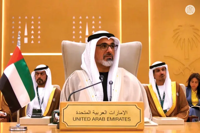 On behalf of the UAE President, Crown Prince of Abu Dhabi leads UAE delegation to Gulf-US Summit in Riyadh