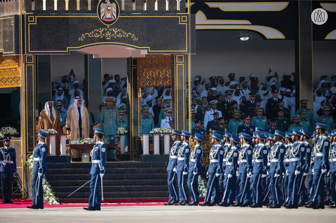 Under the patronage of the UAE President, Khaled bin Mohamed bin Zayed attends Abu Dhabi Police College graduation ceremony