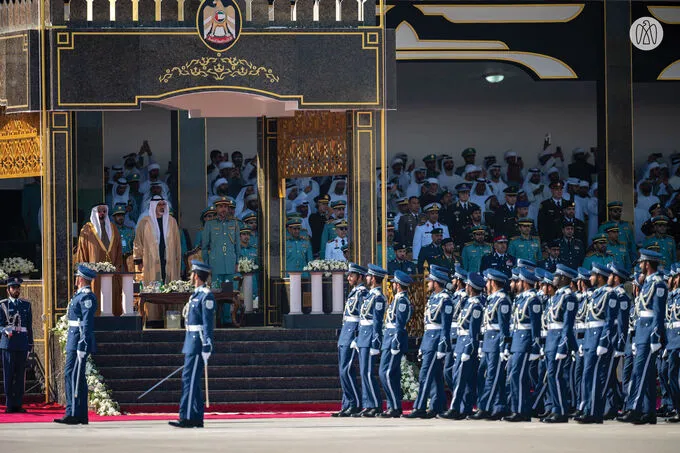 Under the patronage of the UAE President, Khaled bin Mohamed bin Zayed attends Abu Dhabi Police College graduation ceremony