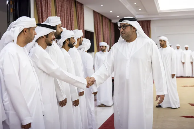 Mohammed bin Hamdan bin Zayed offers condolences on the passing of Rashed Mubarak Obaid Al Ketbi