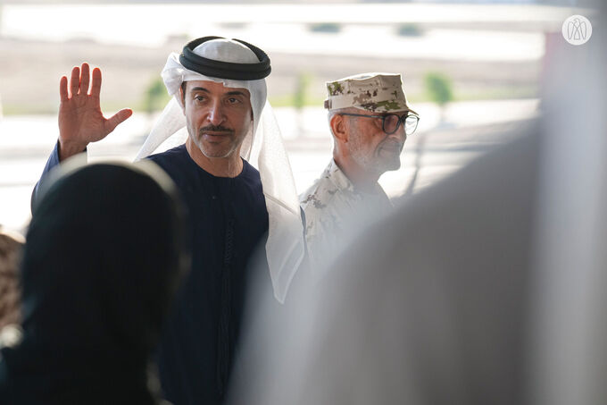 Under the patronage of the UAE President, Hazza bin Zayed attends Union Fortress 10 military parade in Al Ain