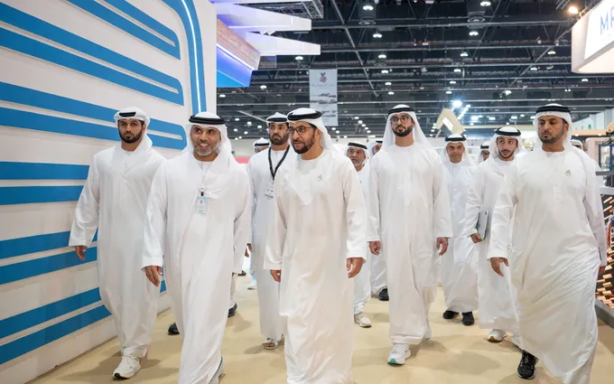 Hamdan bin Zayed visits 22nd Abu Dhabi International Hunting and Equestrian Exhibition