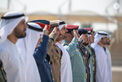 Theyab bin Mohamed bin Zayed raises UAE flag at Wahat Al Karama to mark UAE Flag Day 