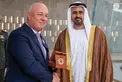 Theyab bin Mohamed bin Zayed receives Prime Minister of New Zealand at Wahat Al Karama