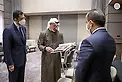 Khaled bin Mohamed bin Zayed meets UAE Embassy staff, military attaché representatives and Japan-based ADNOC employees, in Tokyo