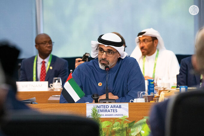 Crown Prince of Abu Dhabi delivers UAE’s address at the opening session of 19th G20 summit in Brazil