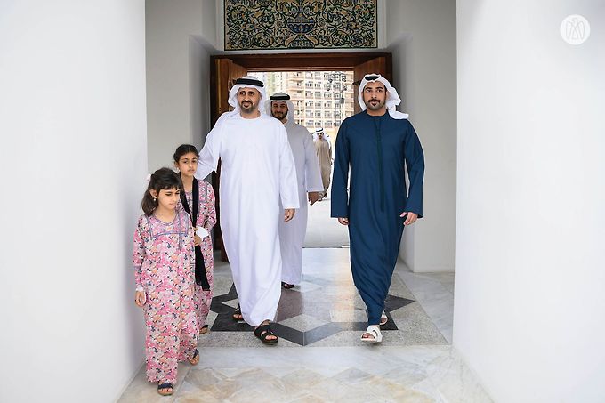 Theyab bin Mohamed bin Zayed visits Al Hosn Festival 2023