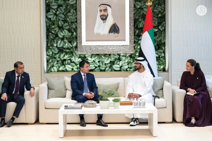 Zayed bin Hamdan bin Zayed discusses enhancing economic and investment cooperation with Uzbekistan’s Deputy Prime Minister