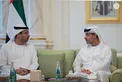 Hazza bin Zayed receives delegation from Etihad Rail to review progress of UAE National Railway Network project in Al Ain Region