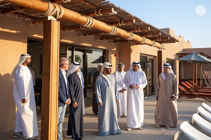 Hamdan bin Zayed inaugurates Al Bateen Liwa Resort in Al Dhafra Region