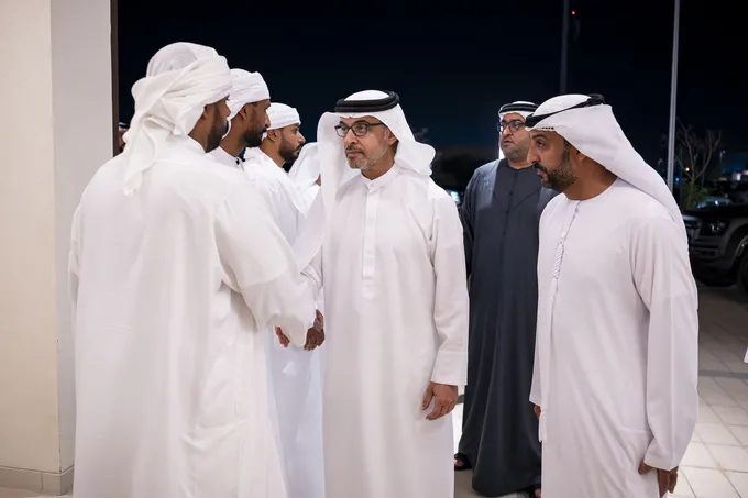 Hazza bin Zayed offers condolences on the passing of national duty martyr Saeed Rashid Al Balushi