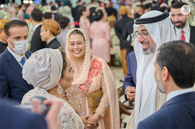 Khaled bin Mohamed bin Zayed attends wedding of President of Indonesia’s son, in Solo, Indonesia