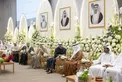 Khaled bin Mohamed bin Zayed attends wedding reception of Abdulaziz and Abdulla, sons of Faisal Abdulaziz Al Bannai