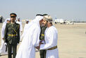 Khaled bin Mohamed bin Zayed receives Theyazin bin Haitham Al Said