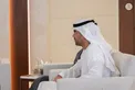 Khaled bin Mohamed bin Zayed meets CEO of Visa