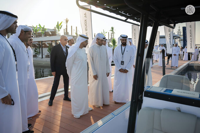 Hamdan bin Zayed visits 6th Abu Dhabi International Boat Show