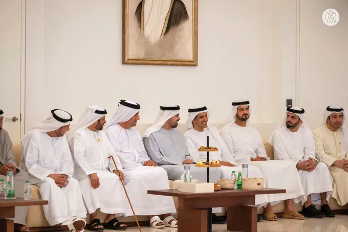 Theyab bin Mohamed bin Zayed attends group wedding of 60 grooms organised by Federal Authority for Identity, Citizenship, Customs and Port Security