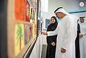 Khaled bin Mohamed bin Zayed visits National Identity in Visual Arts exhibition