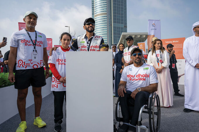 Video | In the presence of Nahyan bin Zayed, Department of Community Development and Abu Dhabi Sports Council launch Move United programme