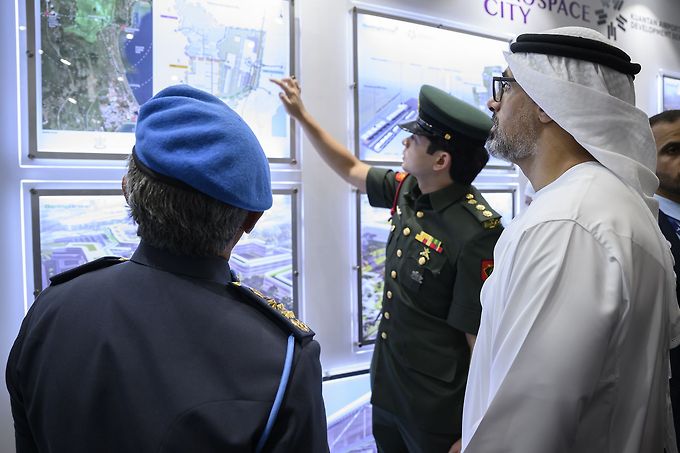 Alongside King Al-Sultan Abdullah of Malaysia Khaled bin Mohamed bin Zayed visits maritime and aerospace exhibition in Malaysia 