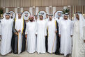 Khalifa bin Tahnoon bin Mohammed attends Humaid Rashed Al Shamsi wedding reception