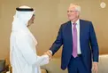 خالد بن محمد بن زايد يلتقي الرئيس التنفيذي لشركة "إكسون موبيل"